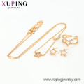 64490 Xuping estilo personalizado cinco estrelas em forma de conjunto de jóias de imitação de jóias grátis